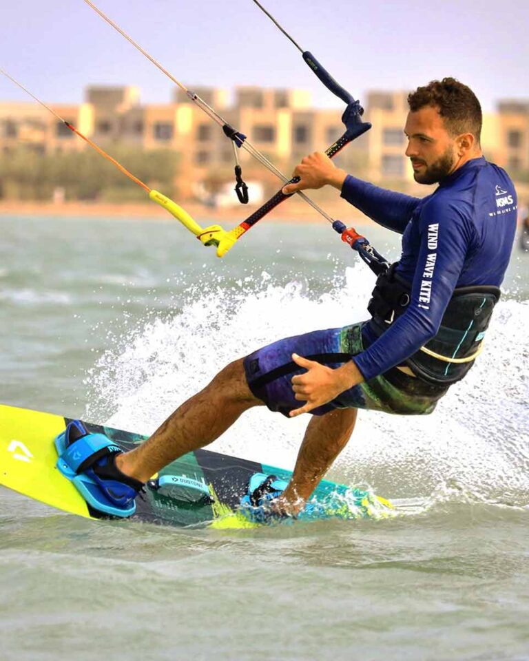 Mike kitesurf